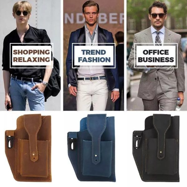 Retro Belt Men's Bag - Image 11