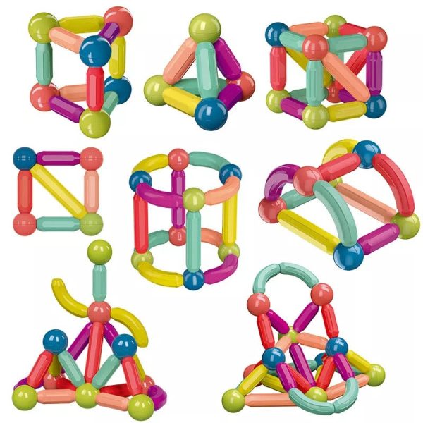 Magnetic Balls & Rods Building Blocks - Image 9