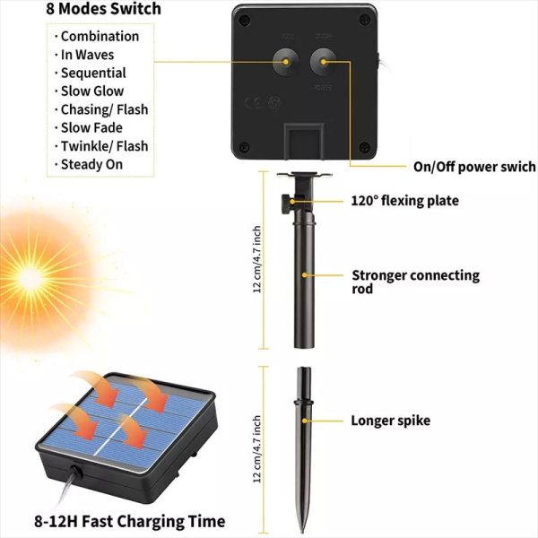 Solar-Powered String Lights - Image 8
