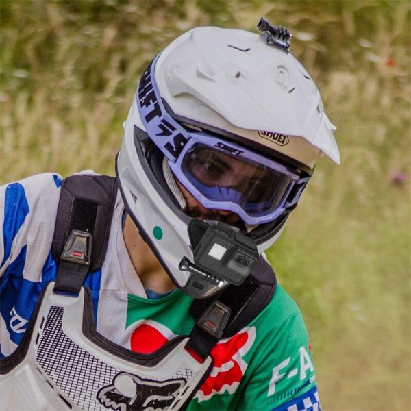 Motorcycle Helmet Chin Strap Mount Holder - Image 5