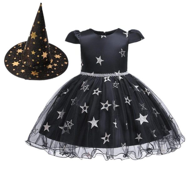 Halloween Witch Costume For Girls - Image 6