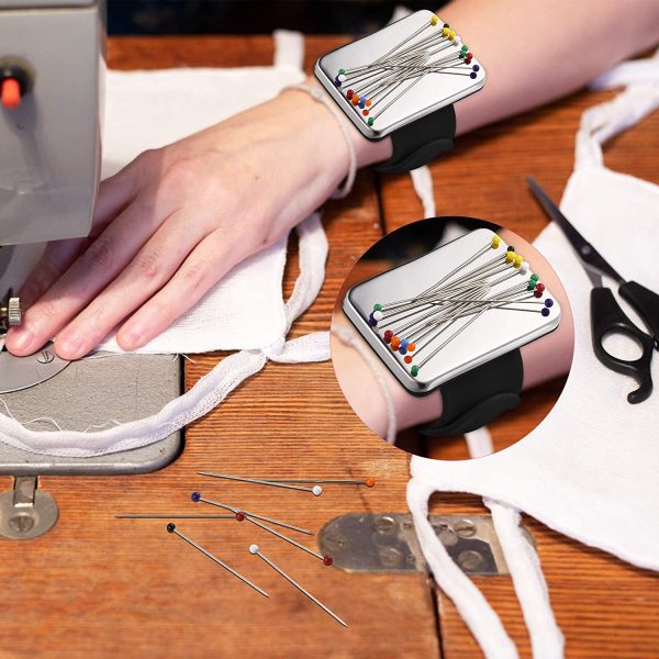 Magnetic Wrist Sewing Pincushion - Image 3
