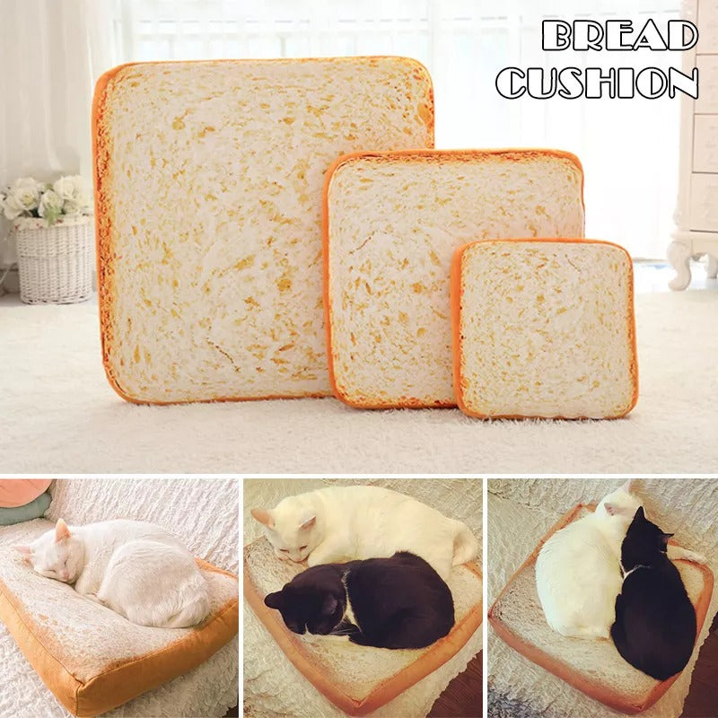 Funny Bread Pet Cushion