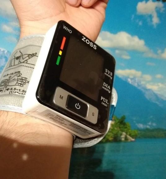 Portable LED Blood Pressure Monitor