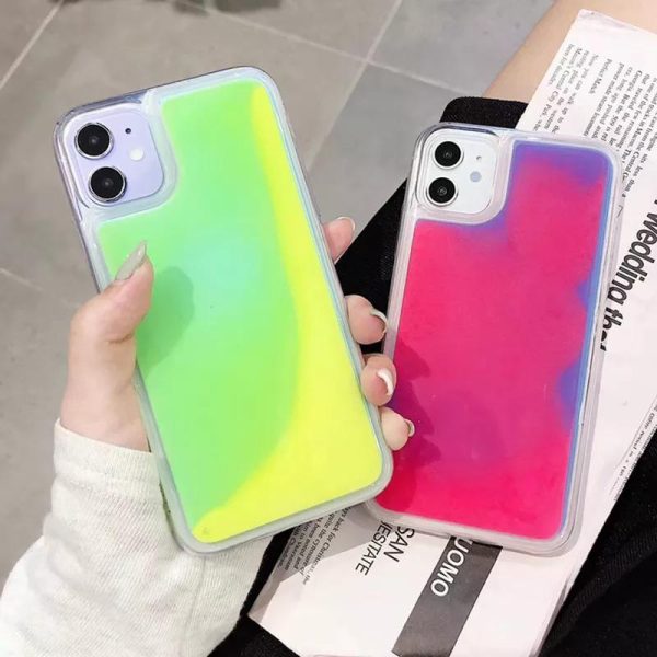 Luminous Neon Sand Phone Case - Image 3