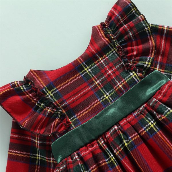 Christmas Bow Dress For Girls - Image 6