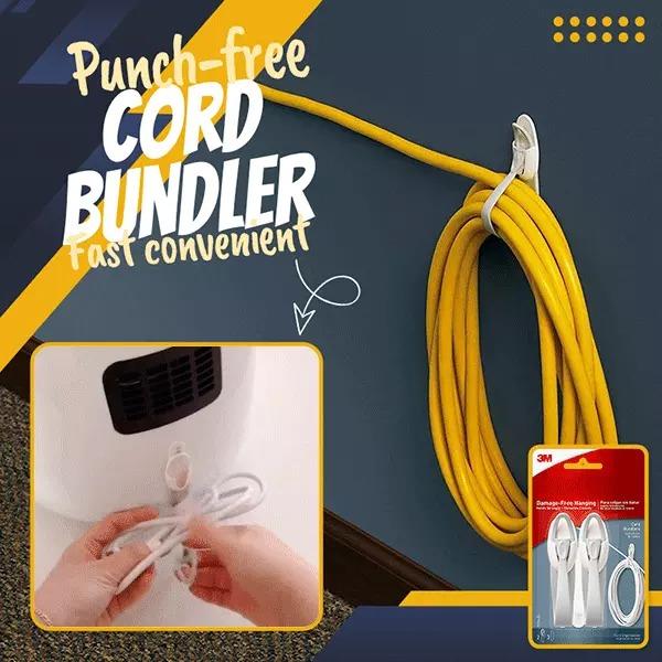 Punch-Free Cord Bundler