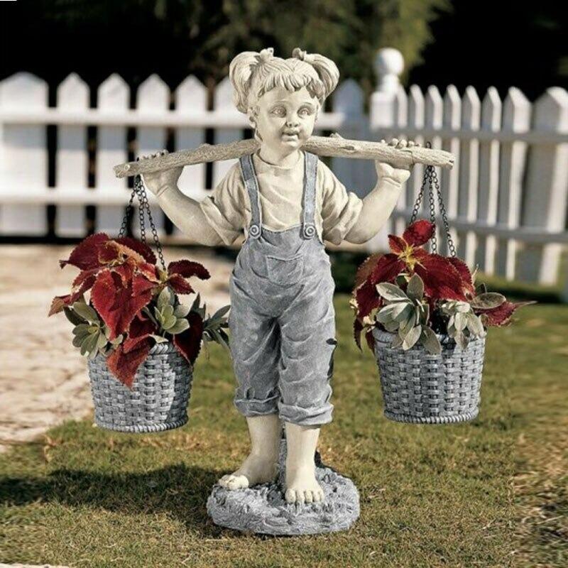 Little Girl Garden Statue