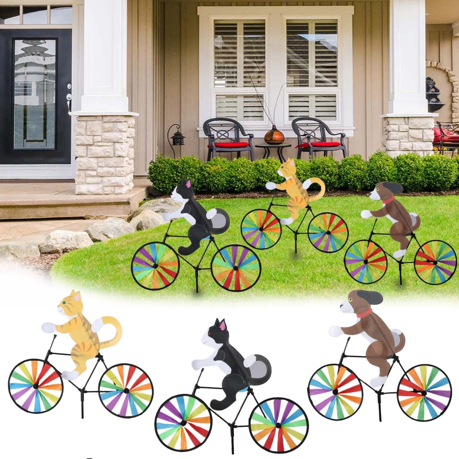 Funny Animal Bike Wind Spinner