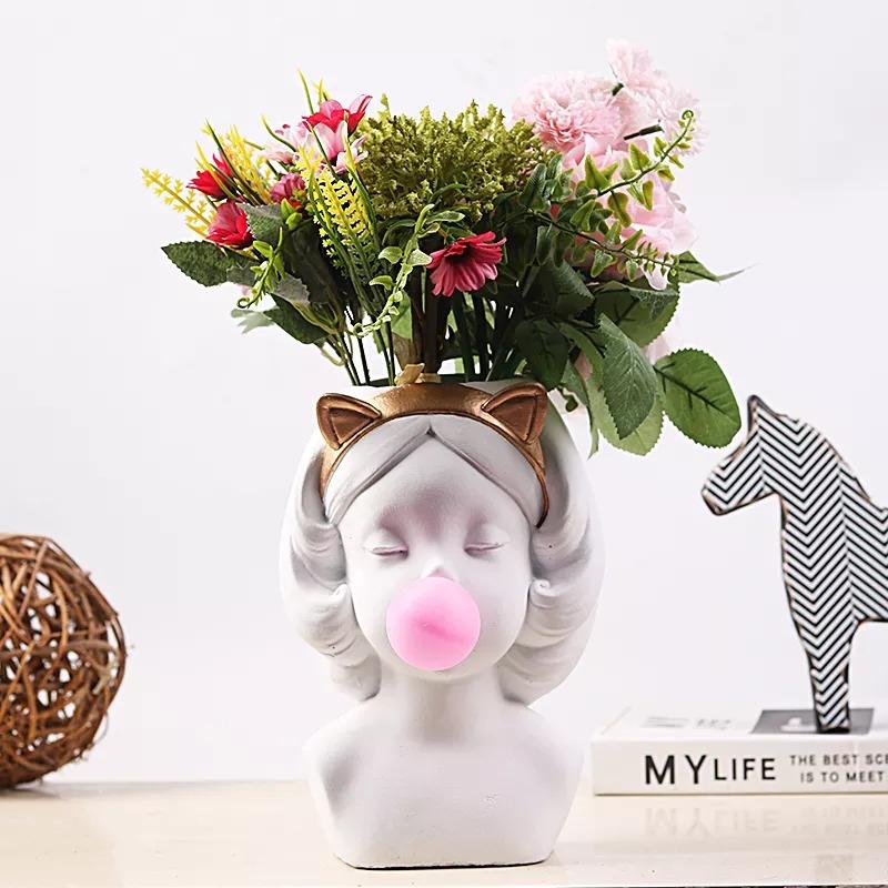 1_8dc1f803-19cb-4f5b-839f-e03c9d92f5a2 Bubblegum Girl Vase