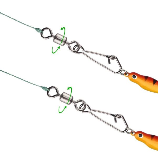 Rolling Barrel Fishing Swivels - Image 5