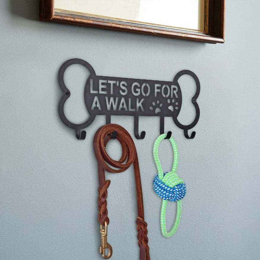 Metal Pet Dog Leash Hanger