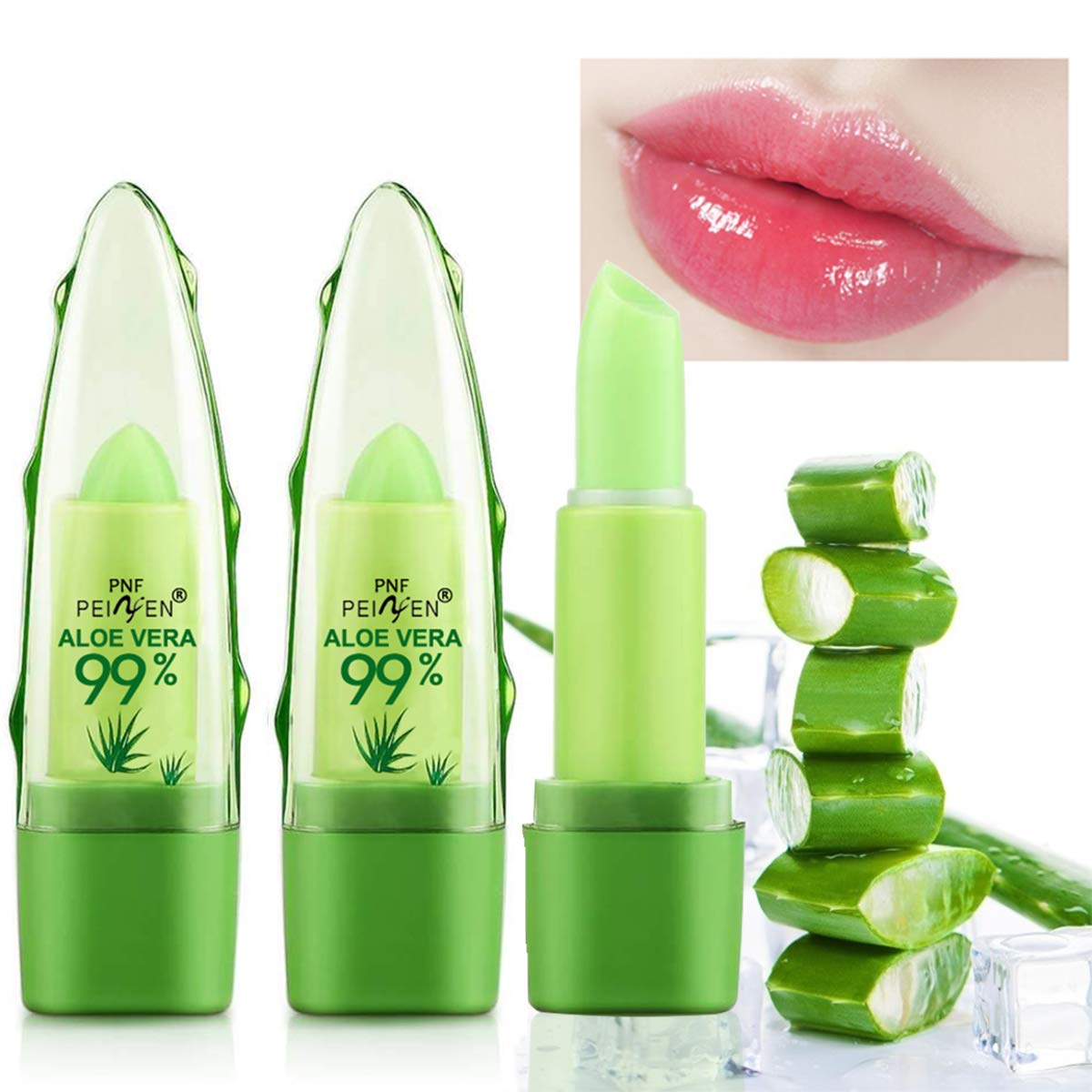 Aloe Vera Color-Changing Lipstick