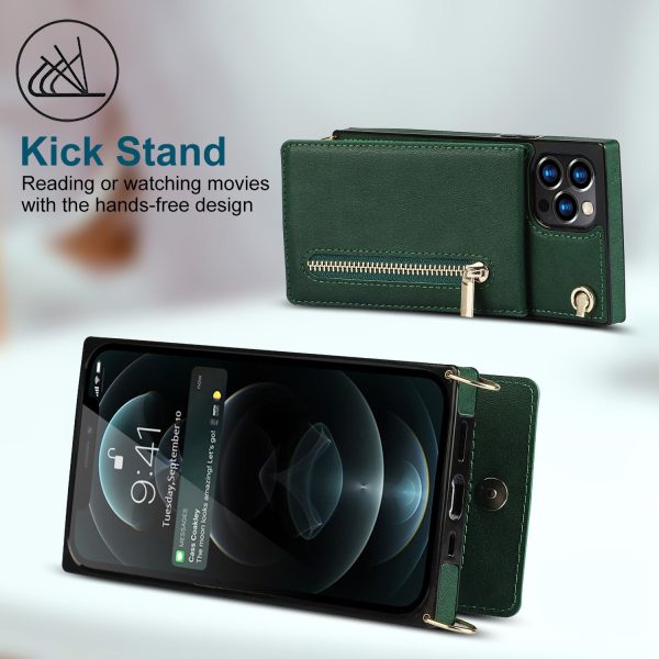 2022 NEW Luxury Zipper Wallet Case For iPhone - Image 5