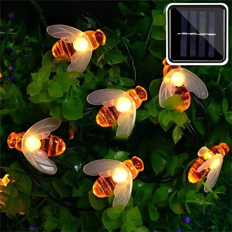 Solar Honeybee String Lights