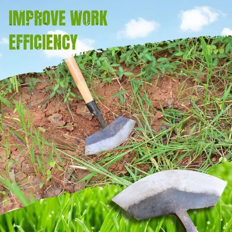 Crescent-Shaped Weeding Shovel