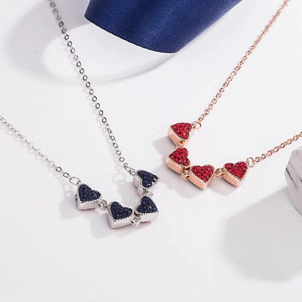 Diamond Clover Necklace - Image 3