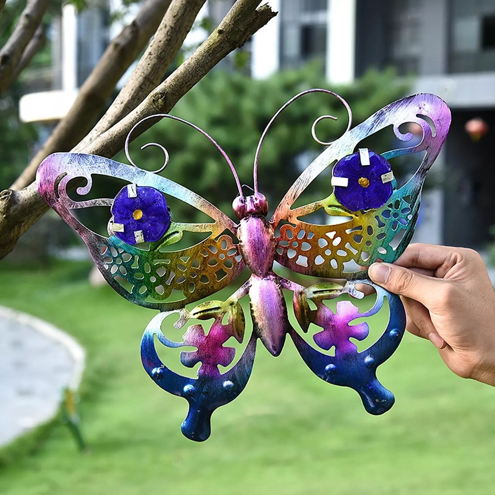 Metal Wall Hanging Butterfly Ornaments