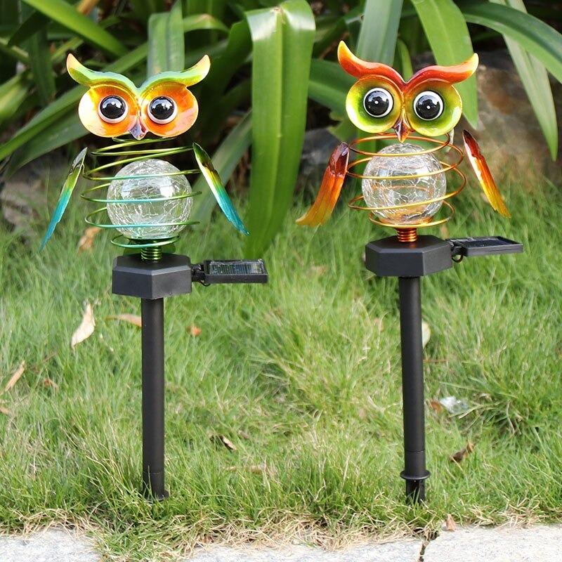 Magic Solar Owl Lamp