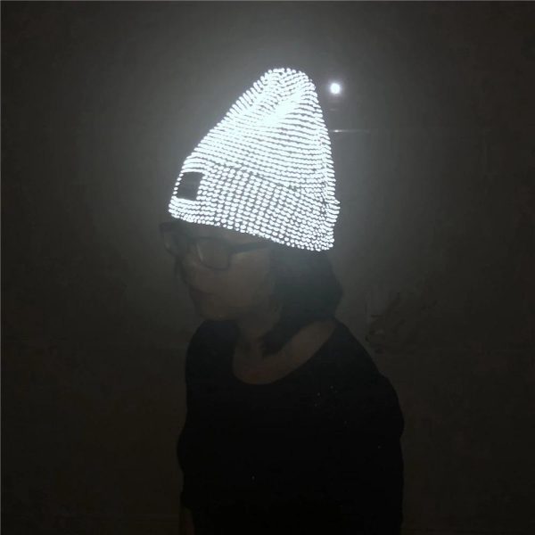 2022 NEW Reflective Beanie Hat - Image 3