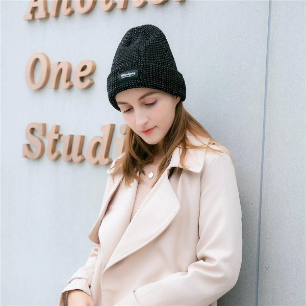 2022 NEW Reflective Beanie Hat - Image 2