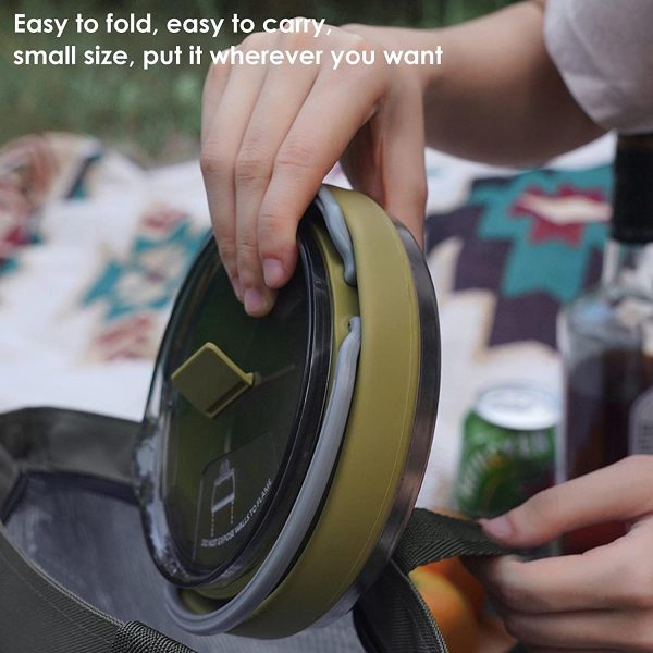Portable Silicone Collapsible Kettle - Image 3