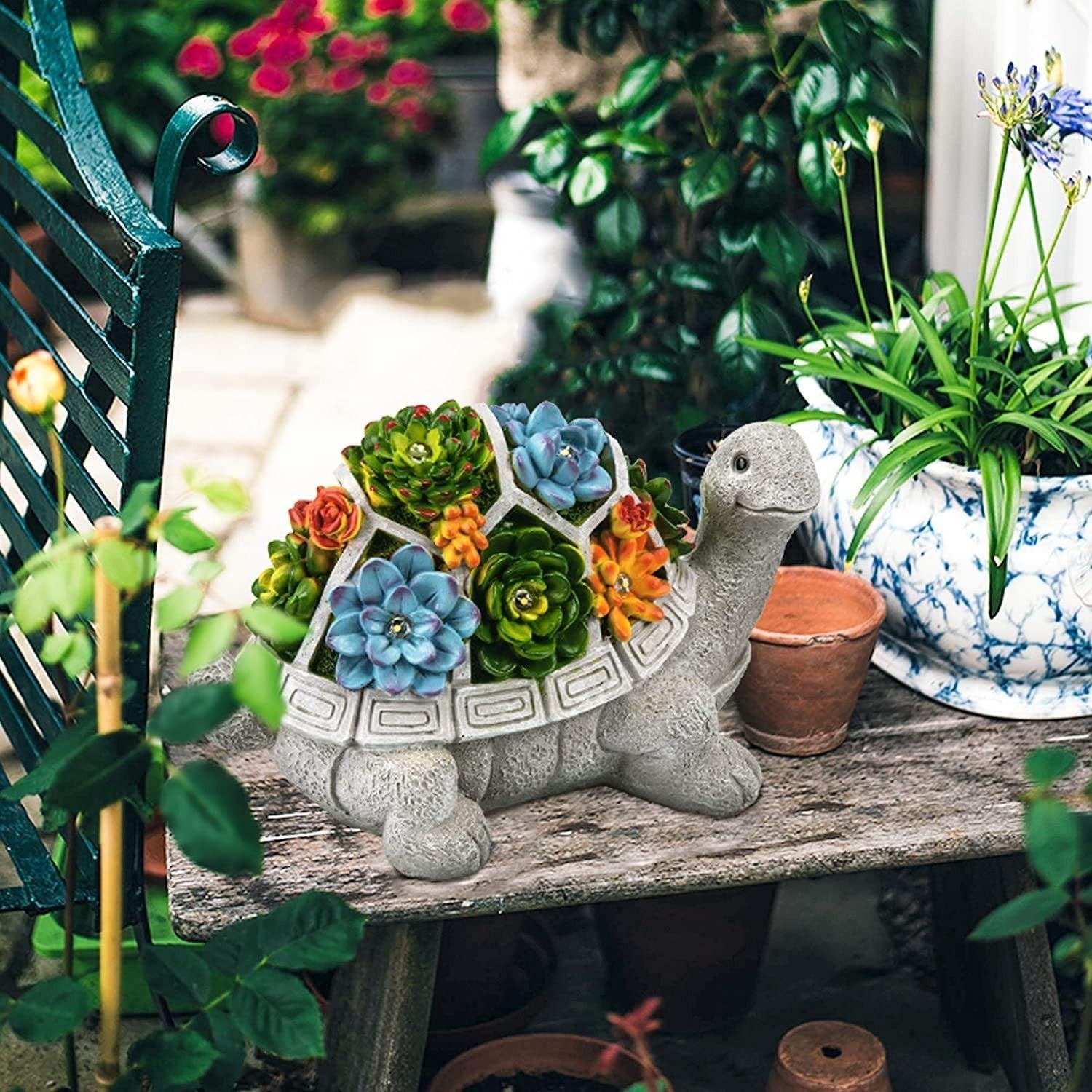Solar Turtle Garden Decoration