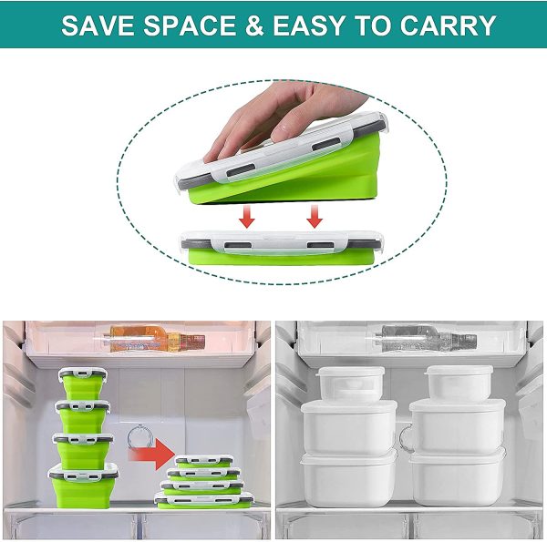 Foldable Silicone Food Container - Image 4