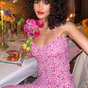 2_50816a05-f305-4a65-a5e5-48332f41f3a4 2022 NEW Women's Summer Casual Elegant Pink Floral Print Dress