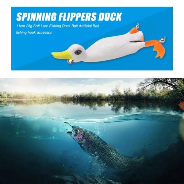 3D Soft Duck Fishing Lure - Image 3