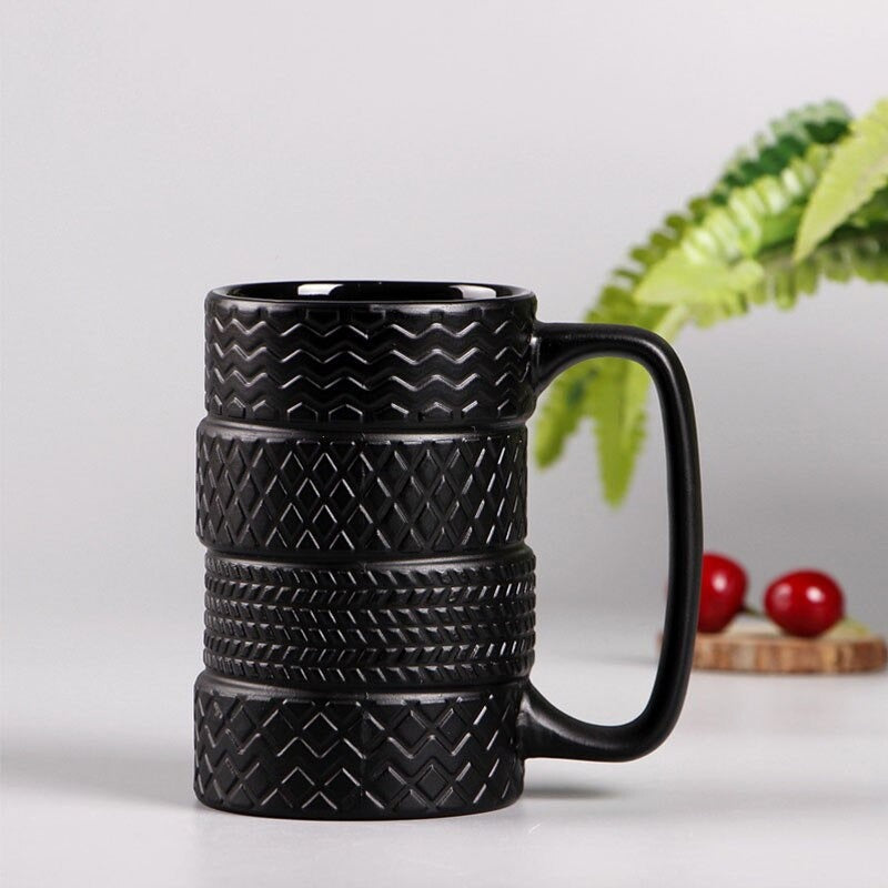 Stacked Tire Wheel Mug