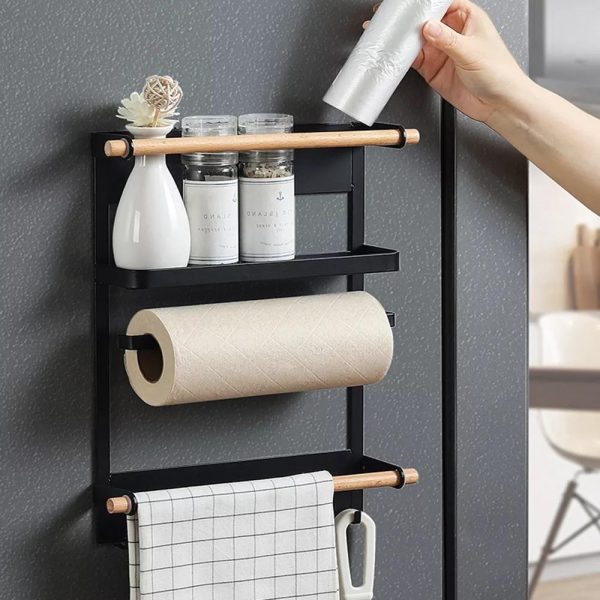 Magnet Wall-Mounted Storage Rack - Image 3