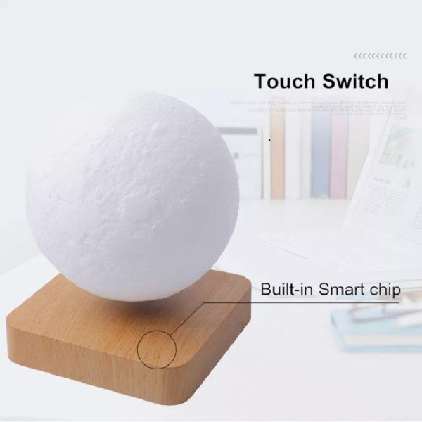 3D Magnetic Levitation Moon Lamp - Image 9