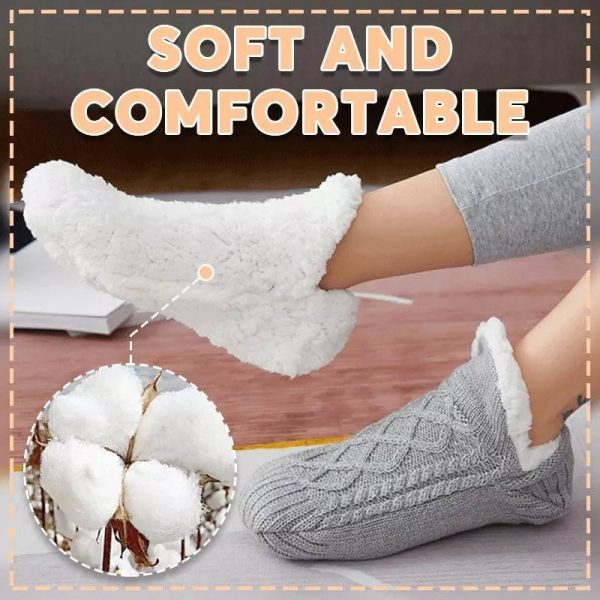 Plus Velvet Thickening Socks Shoes - Image 3