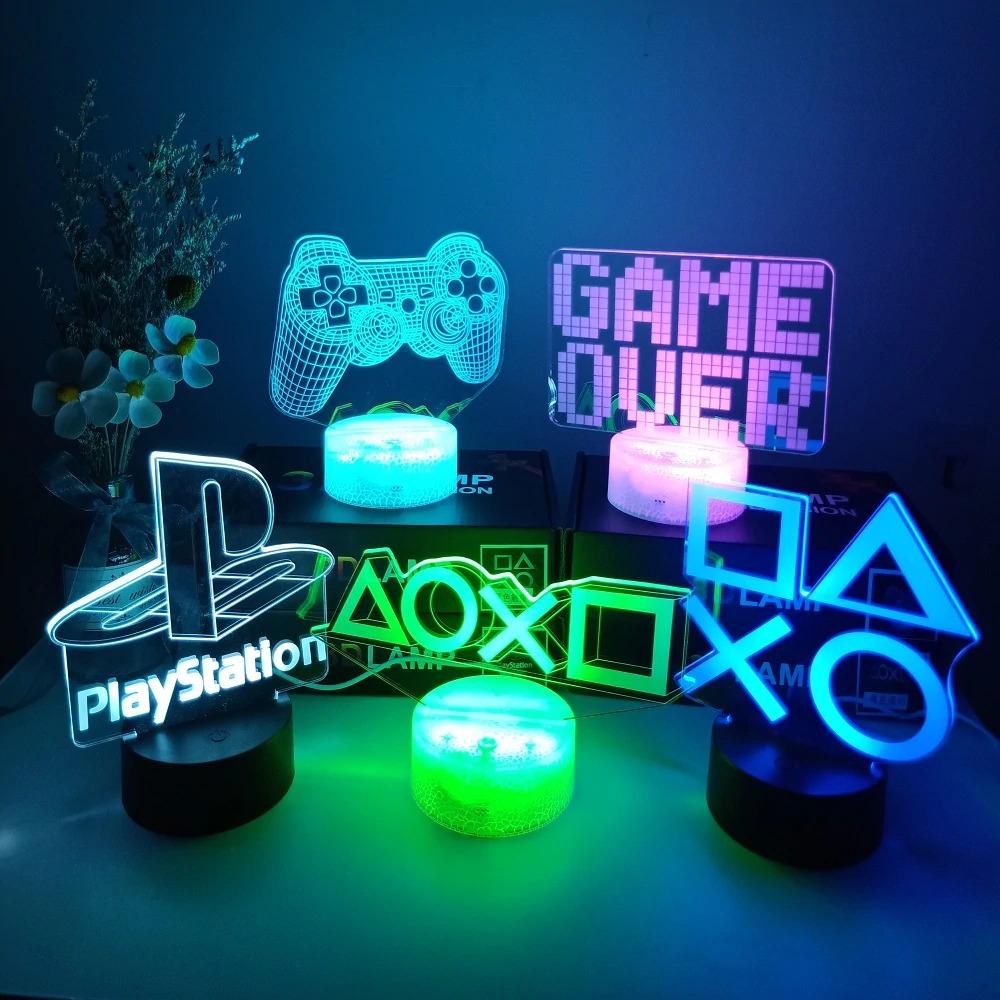 3D Gaming Console LED Lamp