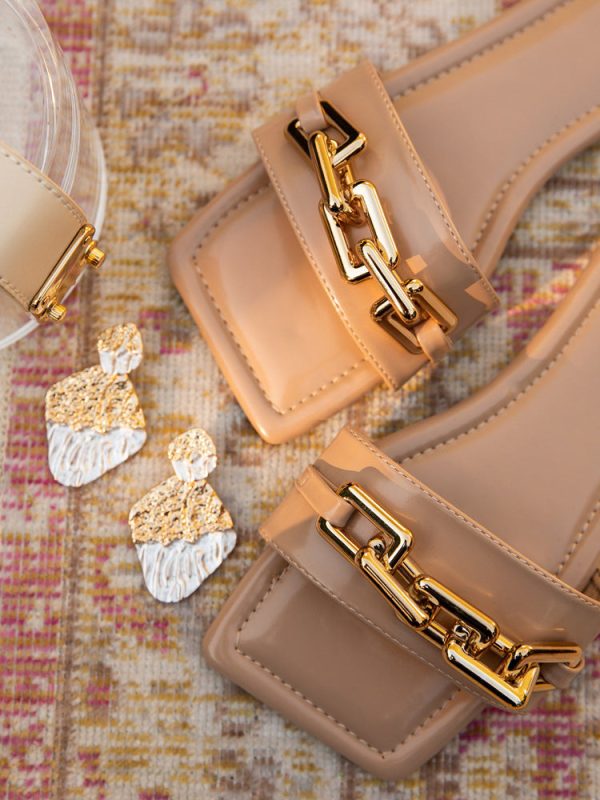 2022 NEW Fashion Women's Beach Sandals With Chains - Image 7