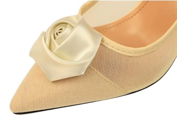 Women's Elegant Rose Flower Shoes - Image 8