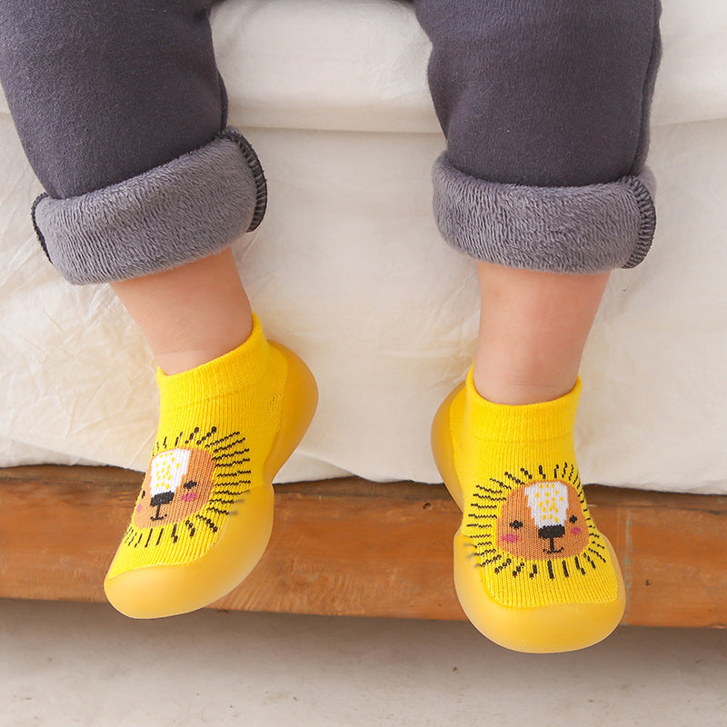 33_7ea5ff67-1c02-4583-aff8-a00659085909 Adorable Animals - Non-Slip Baby Slippers