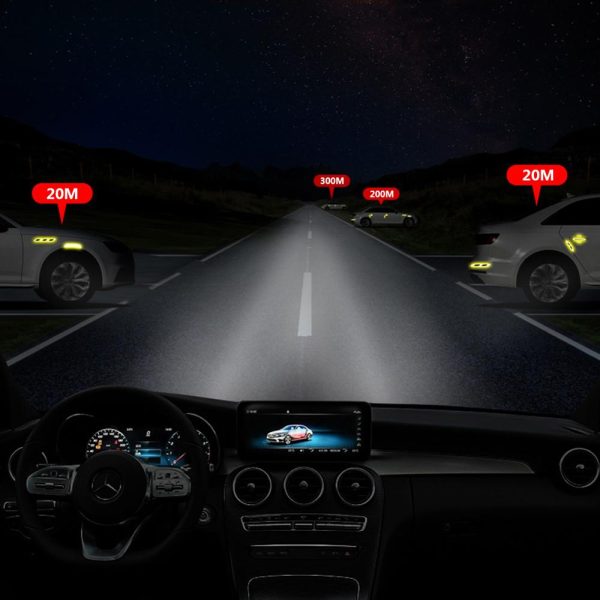 Car Door Handle Reflective Stickers - Image 3