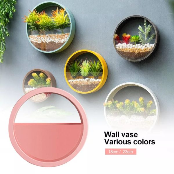 Wall Round Flower Vase - Image 7
