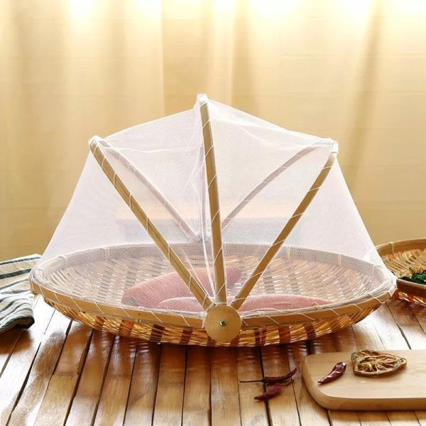 Hand-Woven Food Serving Basket - Image 4