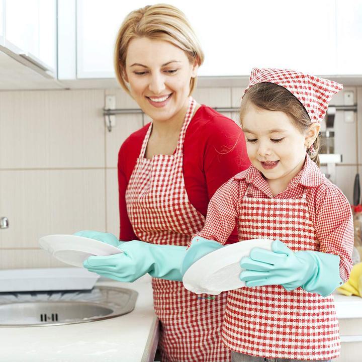 Magic Silicone Washing Gloves