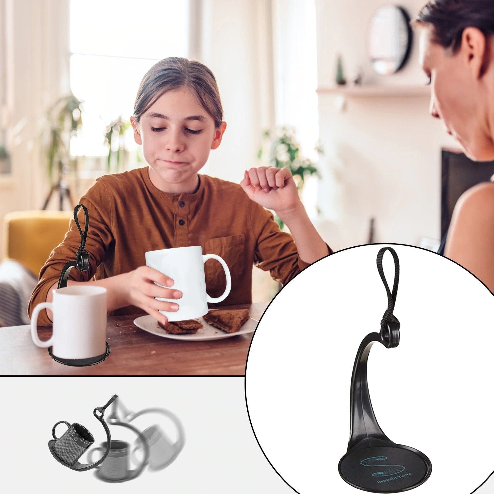 CupSwing-Anti-Spill Cup Holder