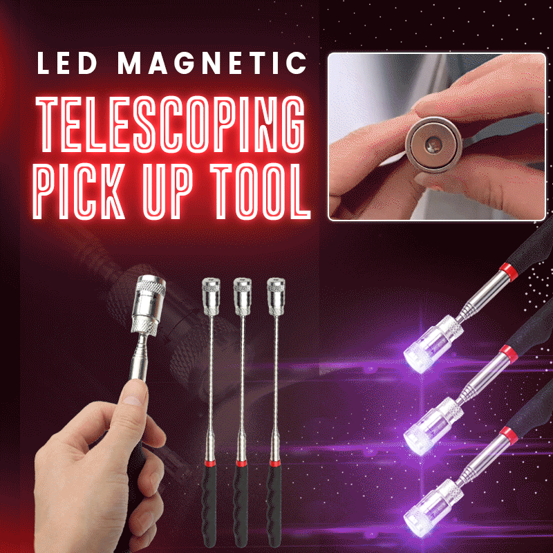 44 LED Magnetic Telescoping Pick Up Tool