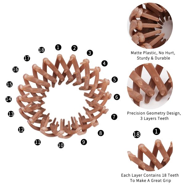 Lazy Bird's Nest Plate Hairpin - Image 13