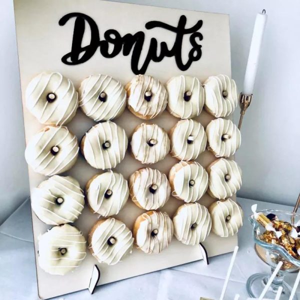 Wooden Donut Wall Stand - Image 3