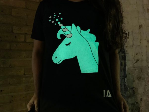 Luminous Unicorn T-Shirt For Girls - Image 4