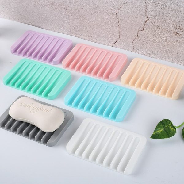 Silicone Soap Dish Storage Holder - Image 7