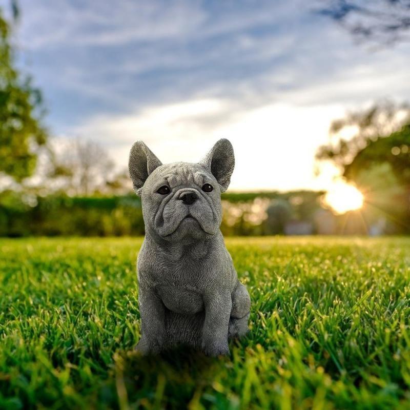 Dog Figurine Outdoor Decor