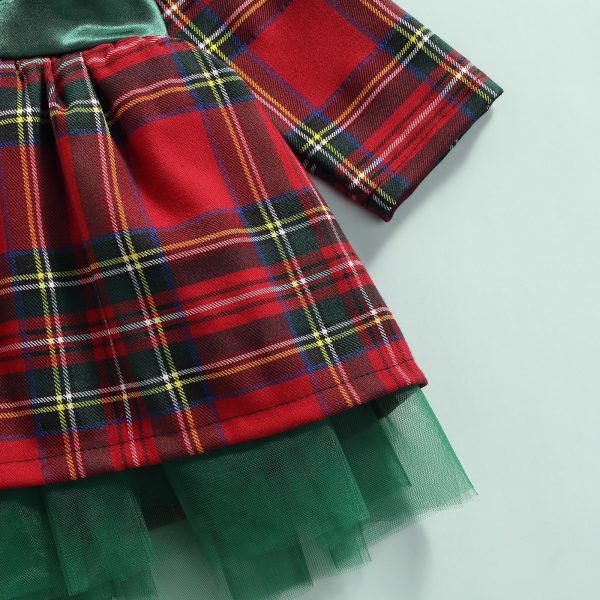 Christmas Bow Dress For Girls - Image 7